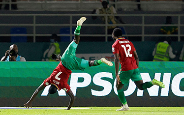 Brave Warriors Downed Mighty Tunisia To Win Their First Ever AFCON Match -