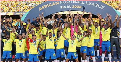 CAF President’s Club, Sundowns Is South Africa Bafana Bafana’s Backbone -