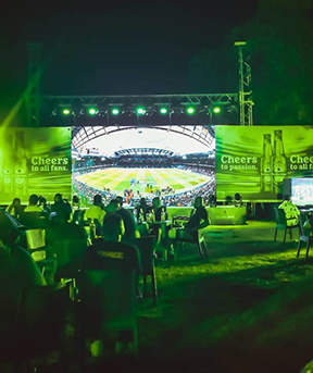 City Of Naples Thrilled As Heineken's ‘Cheers To Real Hardcore Fans’ Lights Up Champions’ League Night -