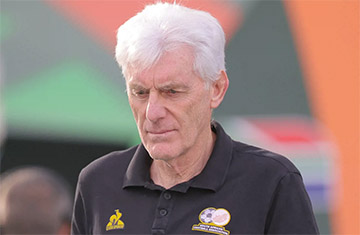 Defeat To Nigeria Difficult For South Africa’s Coach, Broos To Take -