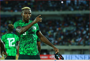 Equatorial Guinea Scores First Ever Goal Against Nigeria As Osimhen Records Maiden AFCON Goal -