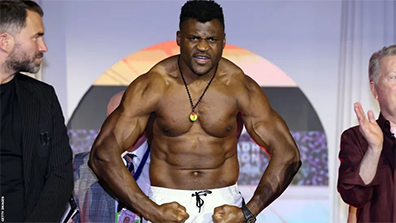Francis Ngannou Is Heavier Than Anthony Joshua In Tonight’s Big Clash -