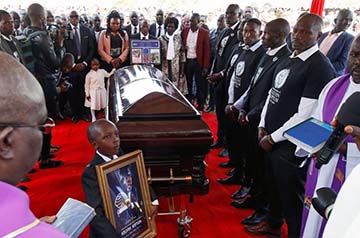Kenya Marathon Hero Kiptum Honoured At Funeral -