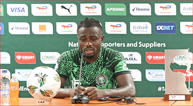 Man Of The Match, Simon Says “Winning Is All That Matters For Nigeria” -