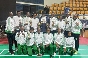 Nigeria Shines At Badminton Championship In Cairo; Anu Retains African Title -