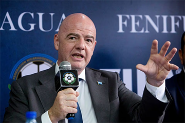 World Cup Was Expanded To Help Scotland Qualify, FIFA's Infantino Jokes -